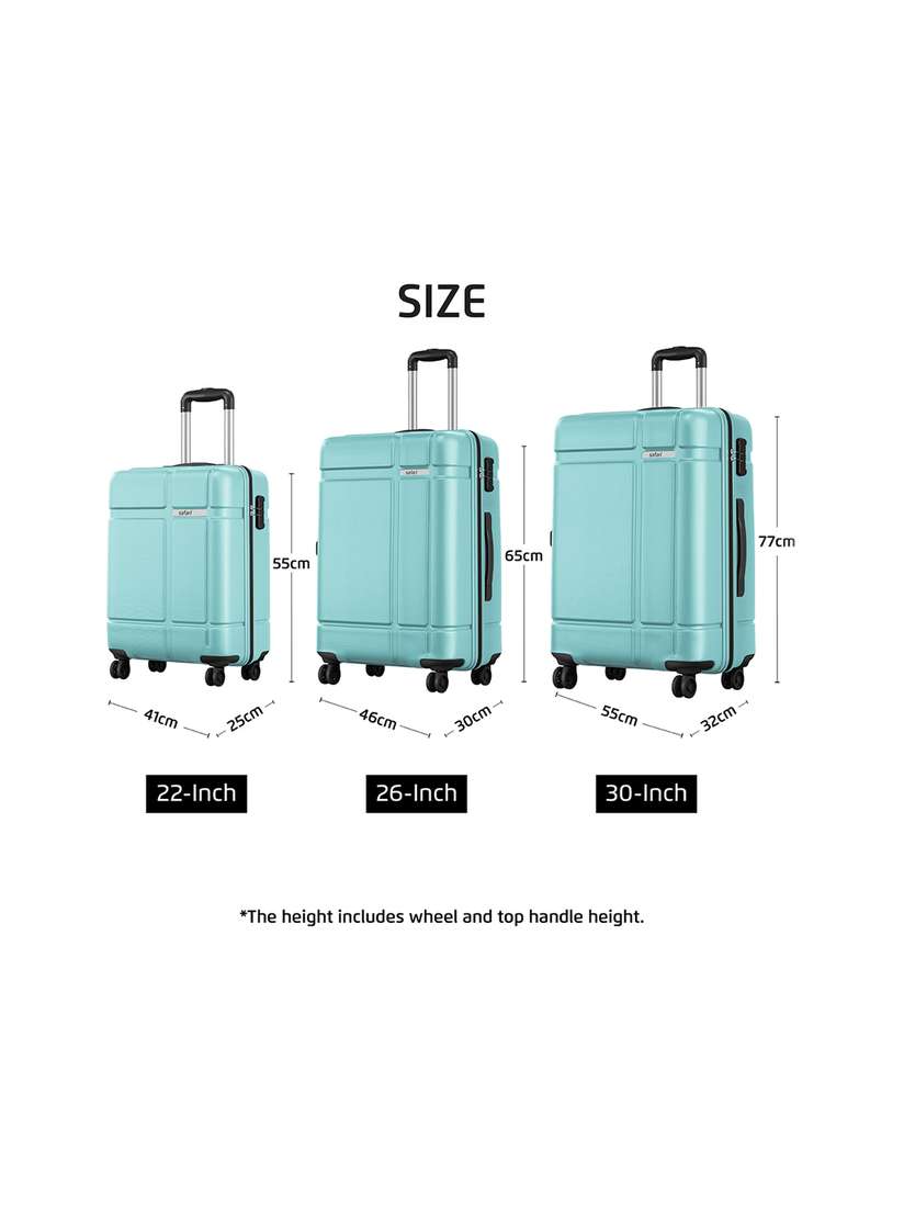 Size Chart Safari Cabin Bag Size Buy Safari Aerodyne Black