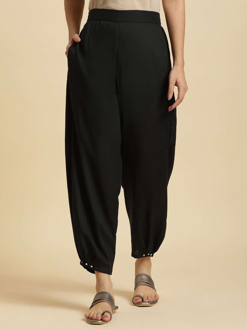 W pants myntra outlet