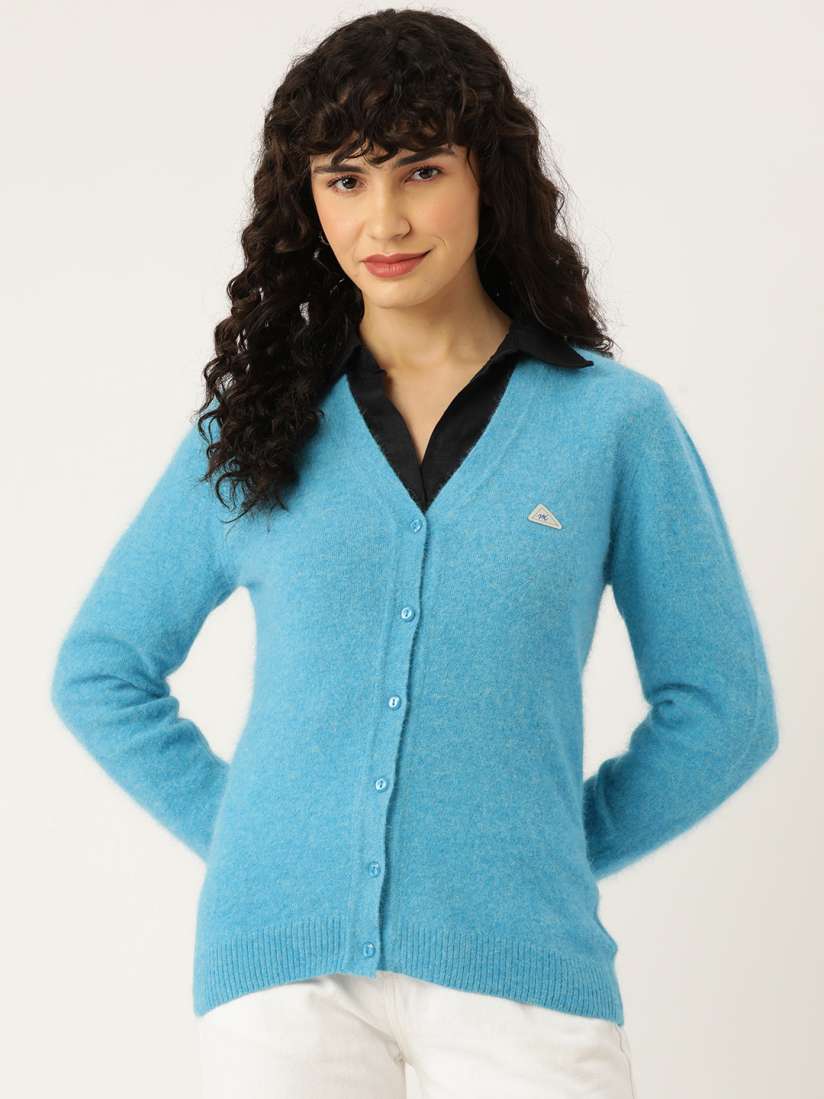Buy Monte Carlo Women Solid Cardigan Sweaters for Women 24115516 Myntra