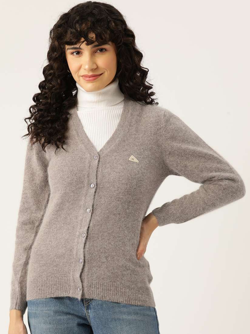 Buy Monte Carlo Women Solid Cardigan Sweaters for Women 24115558 Myntra