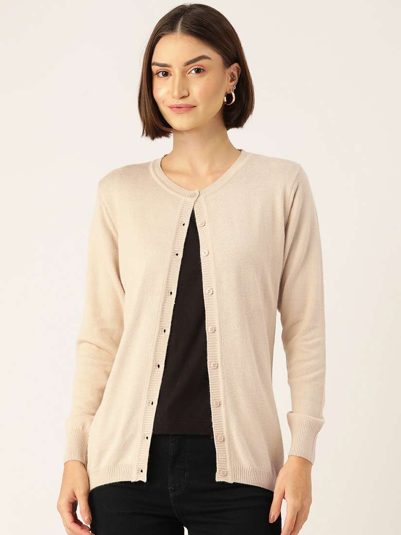Beige Sweater Monte Carlo Women Cardigan Buy Monte Carlo Women