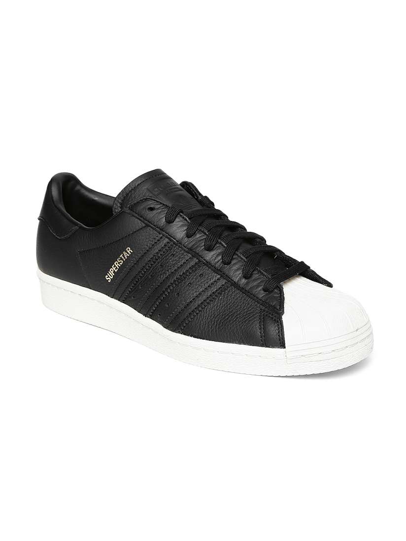 Buy ADIDAS Originals Men Black Superstar 80S Leather Sneakers Casual Shoes for Men 2411962 Myntra