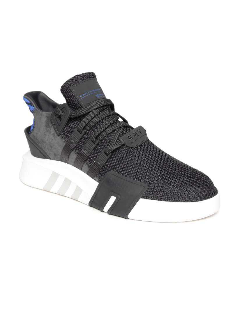 Buy ADIDAS Originals Men Black Charcoal Grey EQT Bask ADV Woven Sneakers Casual Shoes for Men 2411968 Myntra
