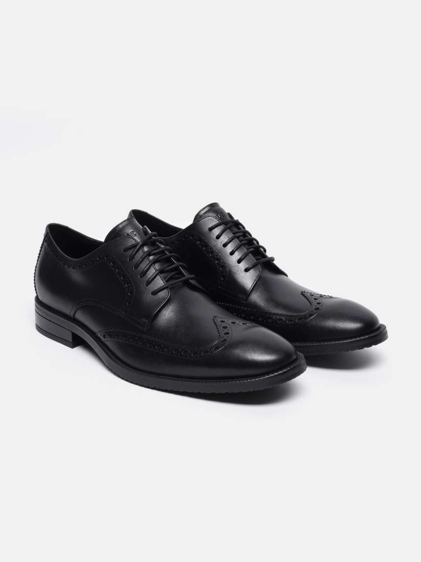 Buy Cole Haan Men Perforated Leather Brogues Formal Shoes for Men 24121920 Myntra
