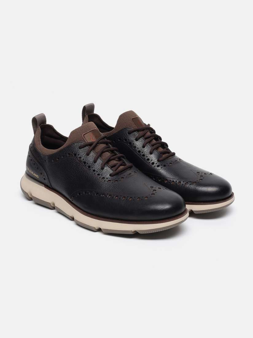 Buy Cole Haan Men ZEROGRAND Leather Comfort Insole Half Brogues Casual Shoes for Men 24121924 Myntra