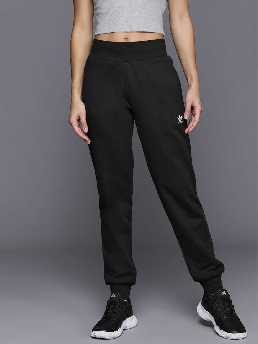 Buy ADIDAS Originals Women Essentials Slim Cotton Joggers Track Pants for Women 24135074 Myntra