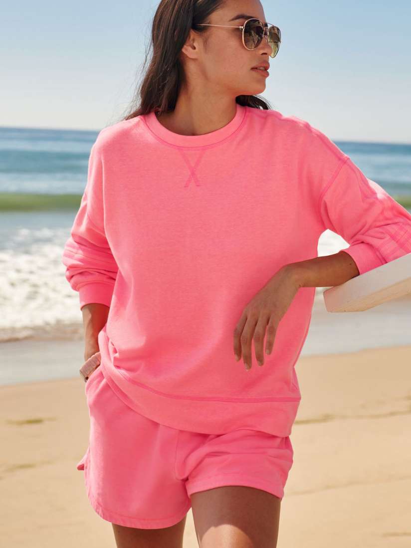 Buy NEXT Round Neck Pure Cotton Sweatshirt Sweatshirts for Women 24136018 Myntra