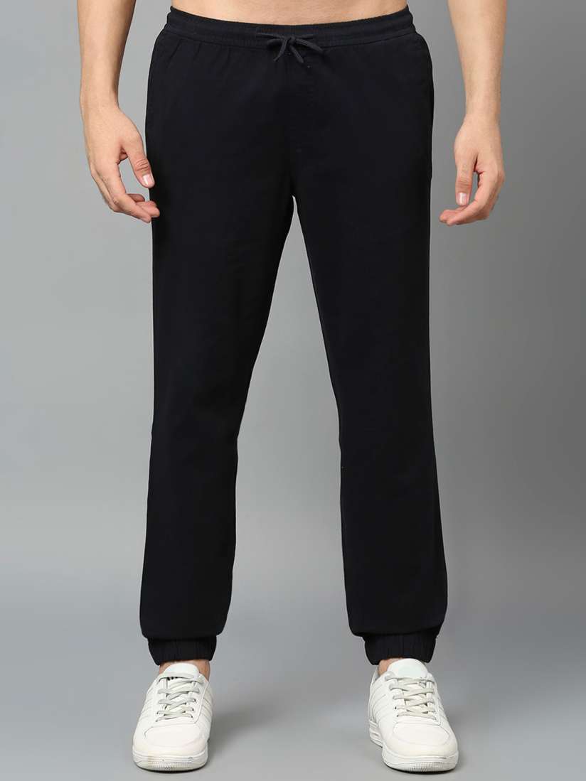 Buy HERE NOW Men Classic Easy Wash Joggers Trousers for Men 24146770 Myntra