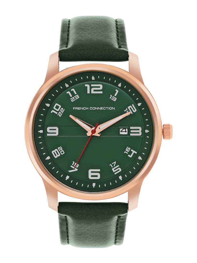 Buy French Connection Men Dial Leather Straps Analogue Watch FCN00046A Watches for Men 24151686 Myntra