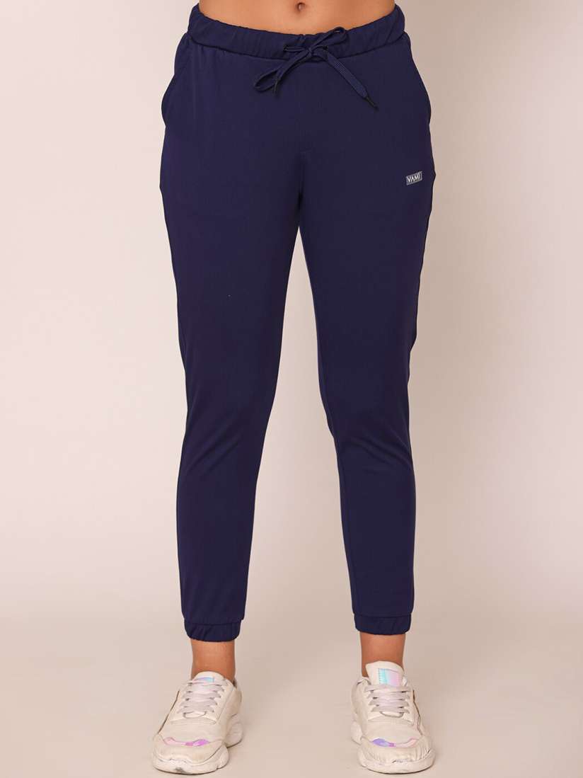 Buy Bonjour Women Ankle Length Slim Fit Cotton Joggers Track Pants for Women 24157496 Myntra