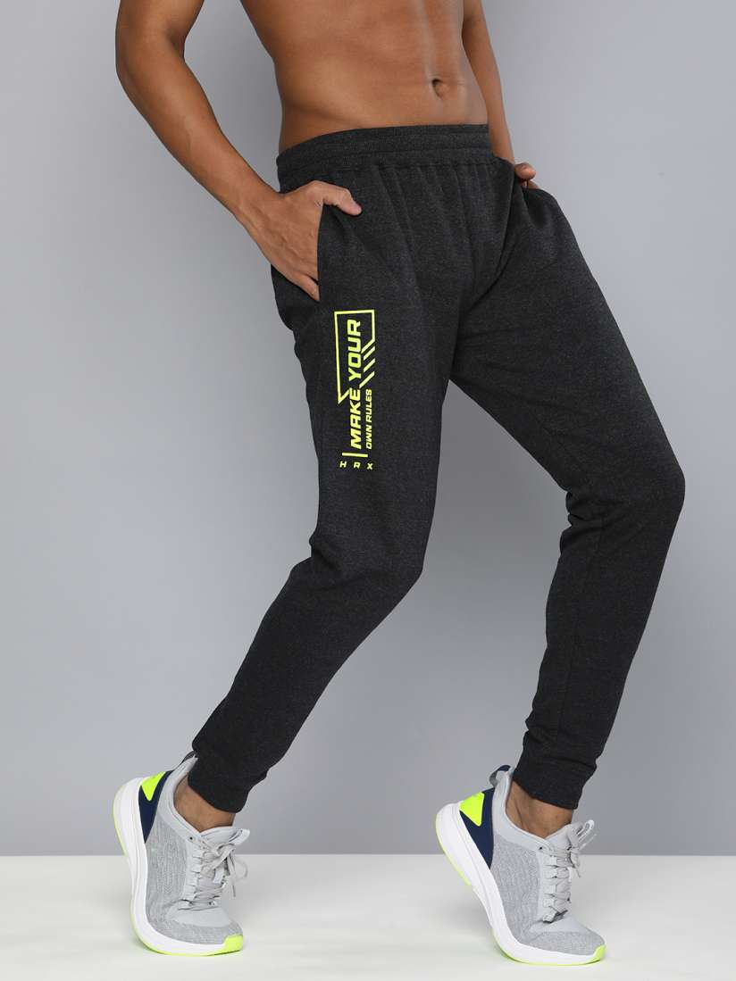 Buy HRX by Hrithik Roshan Men Lifestyle Graphic Printed Regular Fit Joggers Track Pants for Men 24170818 Myntra