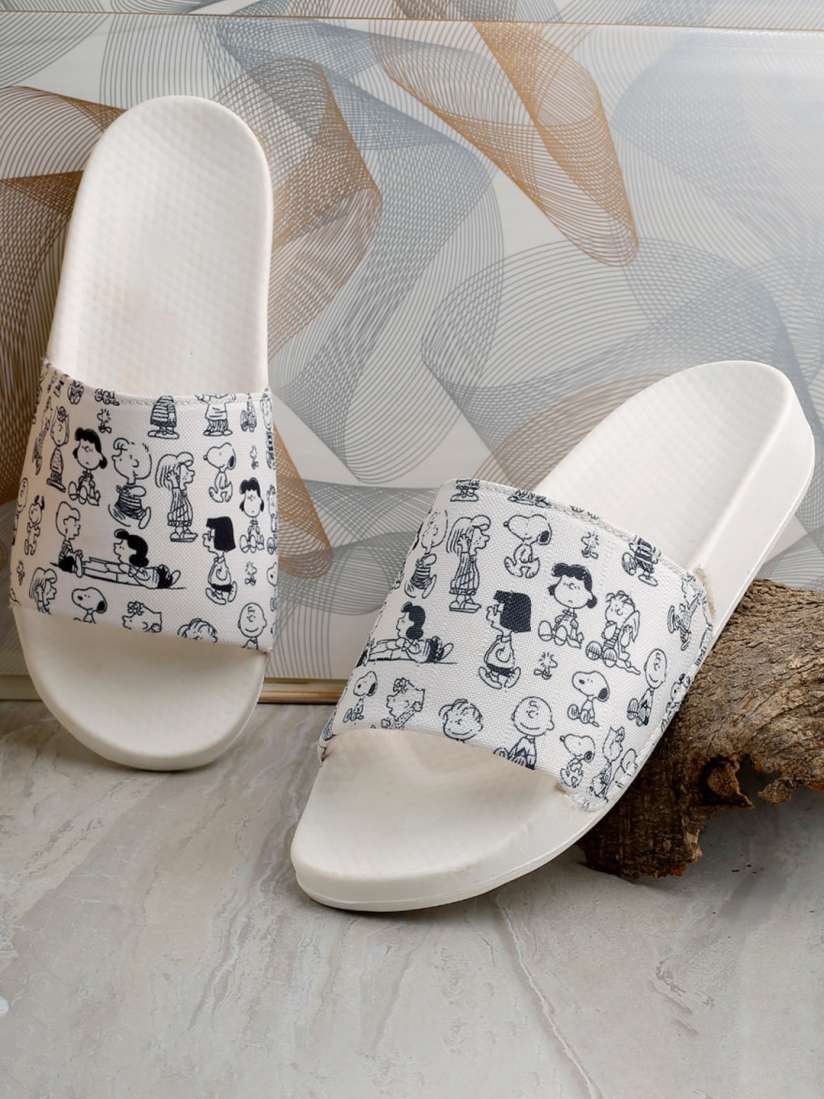 Buy sneakers villa Kids Snoppy Printed Sliders Flip Flops for Unisex Kids 24180278 Myntra