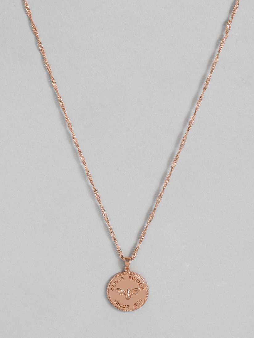 Buy OLIVIA BURTON LONDON Lucky Bee Pendant With Chain Pendant for Women 24194050 Myntra