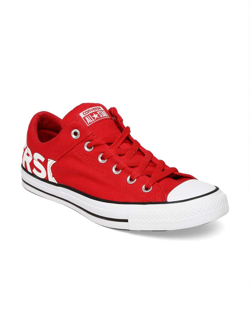 Buy Converse Men Red Printed Sneakers Casual Shoes for Men 2419505 Myntra