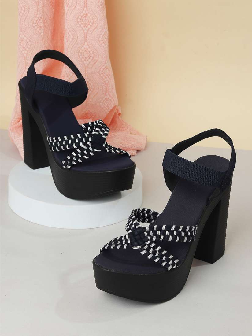 Myntra platform heels store