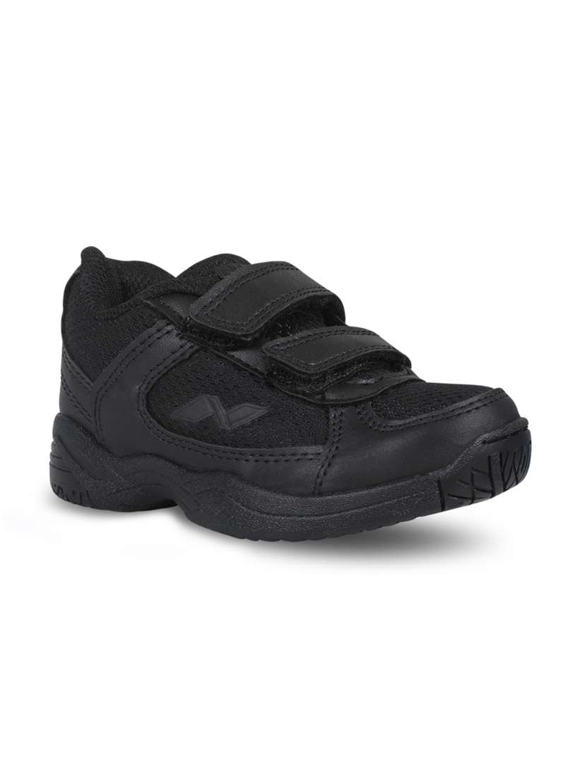 Nivia black school shoes sales