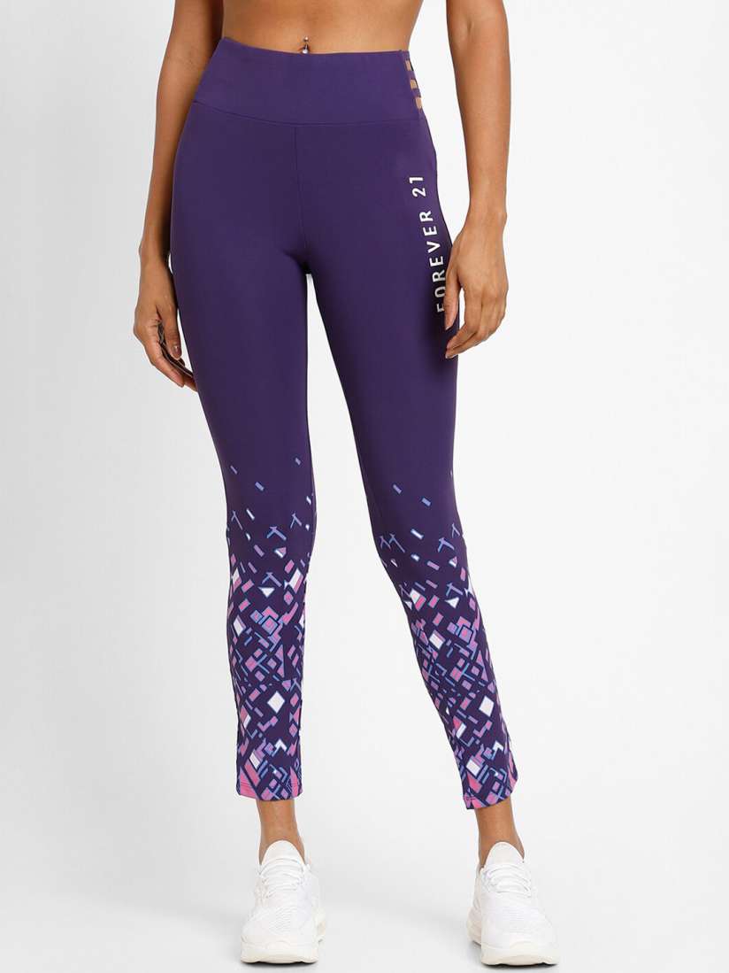 Buy FOREVER 21 Printed Ankle length Leggings Leggings for Women 24210032 Myntra
