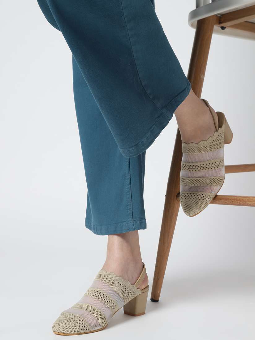 Mules with backstrap best sale