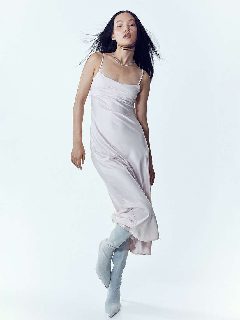 Satin Slip Dress H&m Buy H&M Satin Slip Dress Dresses For