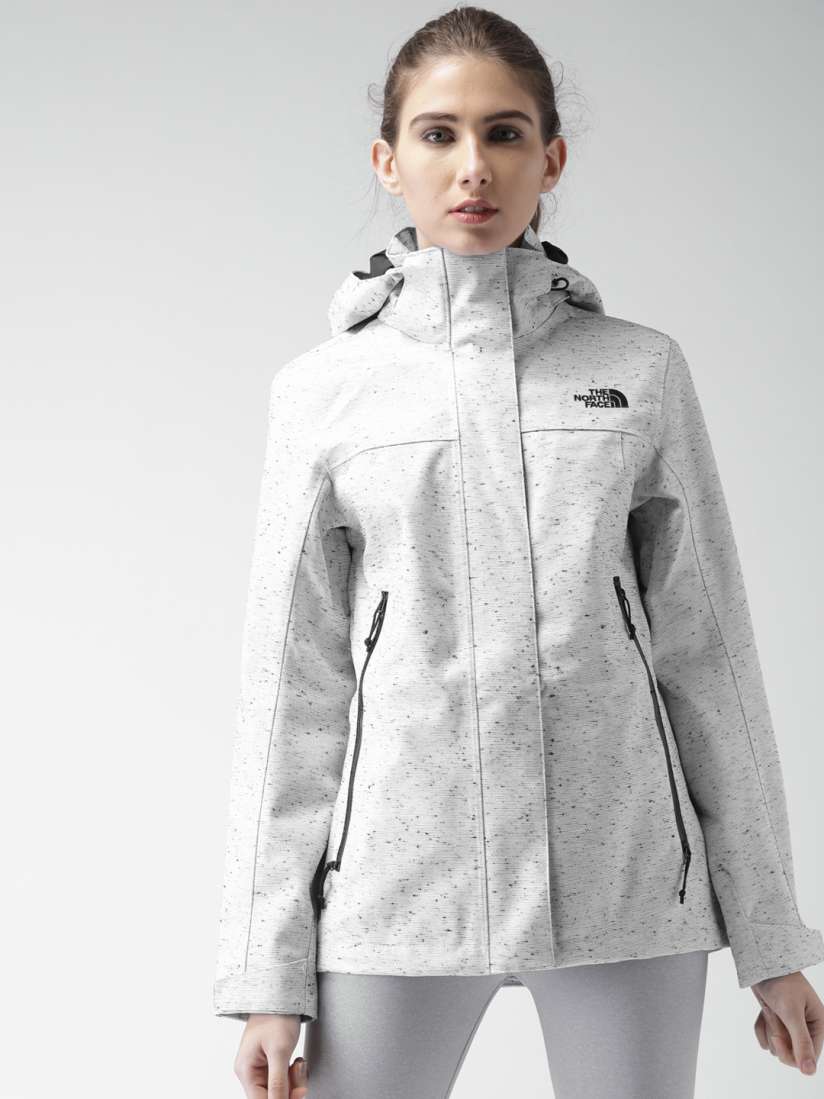 Buy The North Face Women Off White KEERU Hooded Tailored Jacket Jackets for Women 2422377 Myntra