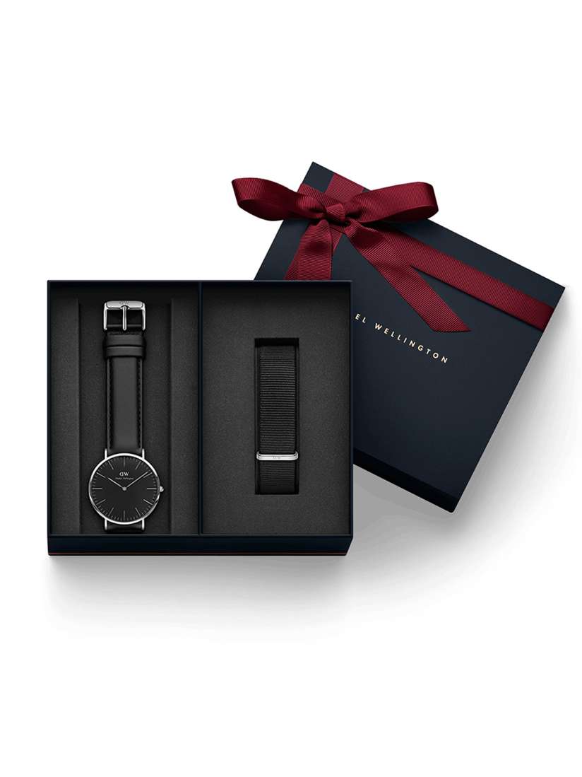 Buy Daniel wellington Men Classic Sheffield 40mm Cornwall Strap Watch Gift Set DW00500044 Watch Gift Set for Men 2422427 Myntra