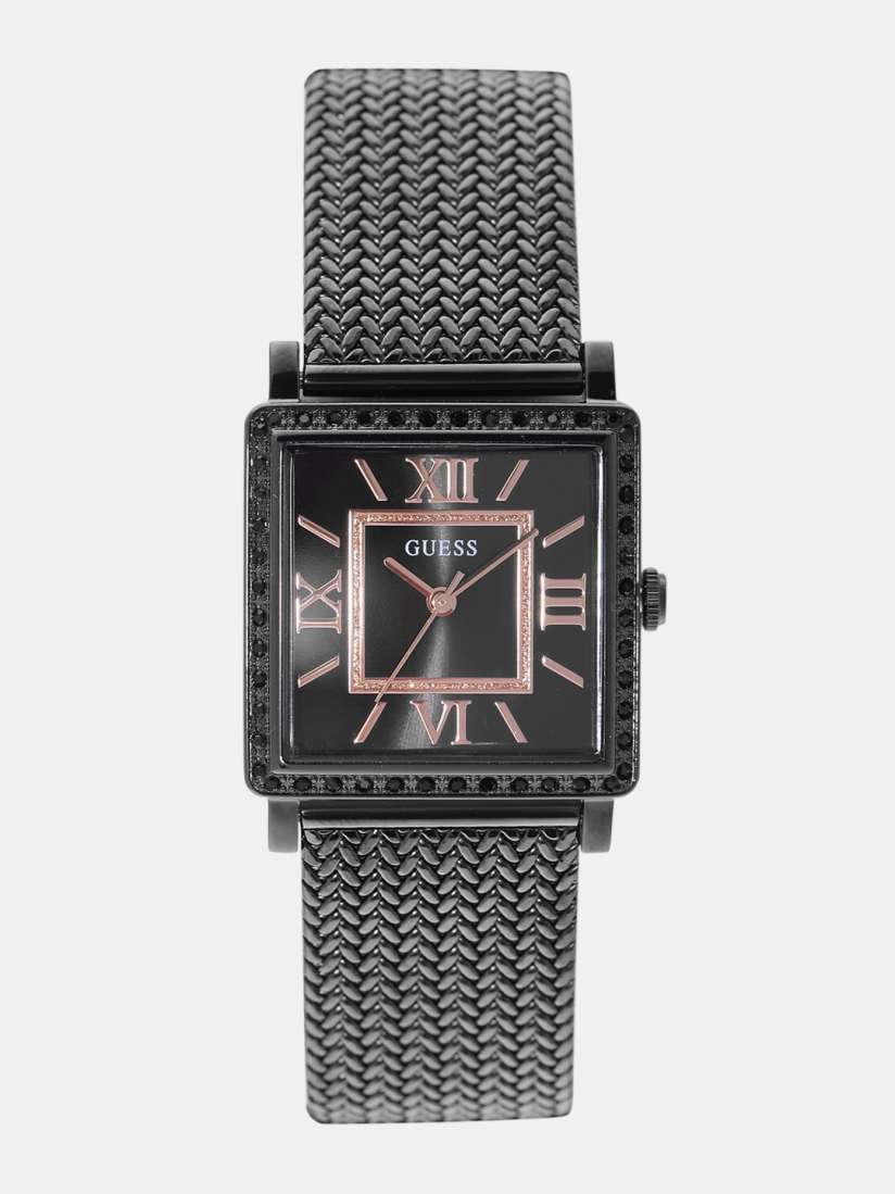Buy GUESS Women Black Analogue Watch W0826L4 Watches for Women 2422460 Myntra