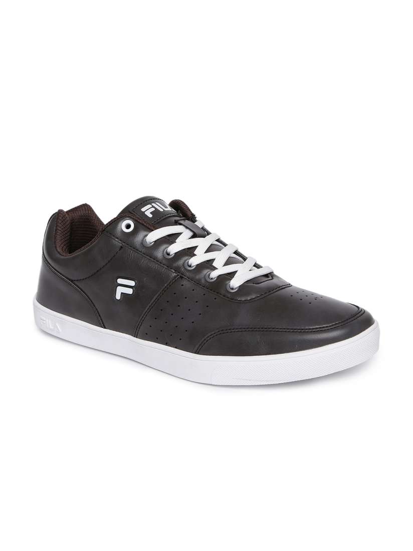 Fila men brown lifestyle shoes clearance