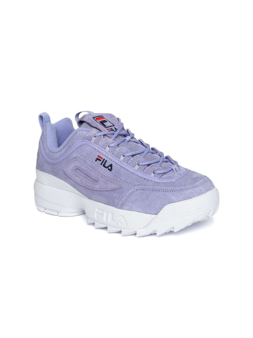 Buy FILA Women Lavender Disruptor II Sneakers Casual Shoes for Women 2424475 Myntra