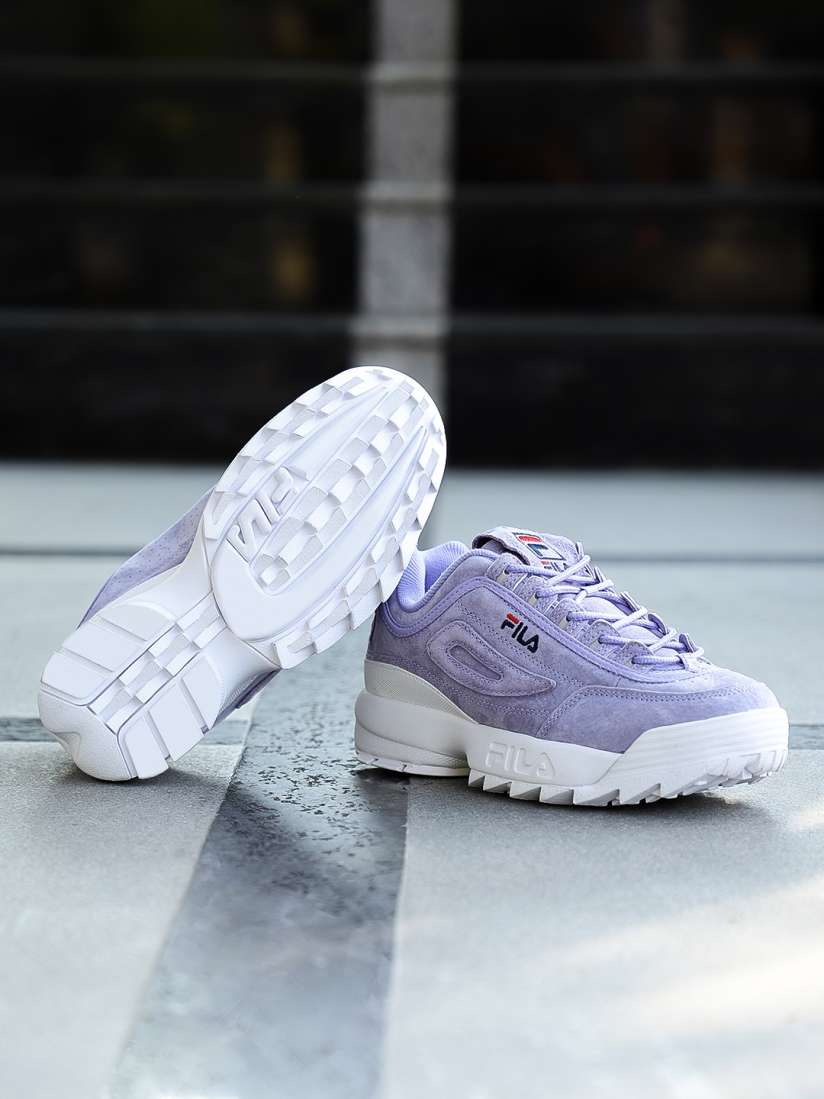 Buy FILA Women Lavender Disruptor II Sneakers Casual Shoes for Women 2424475 Myntra