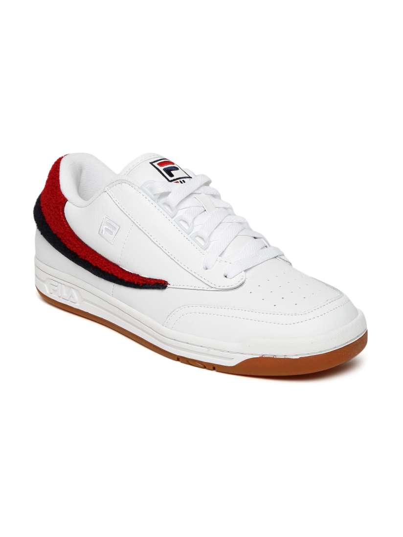 Fila mens white sneakers cheap