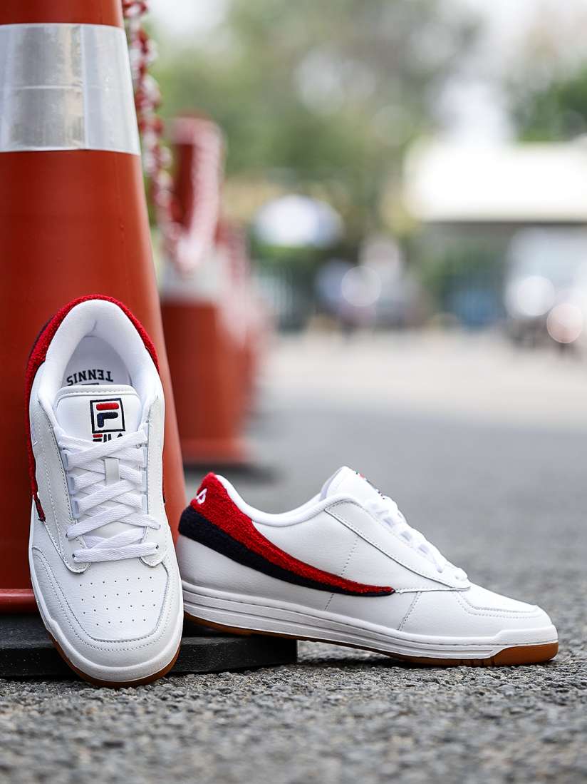 Fila original shoes white best sale