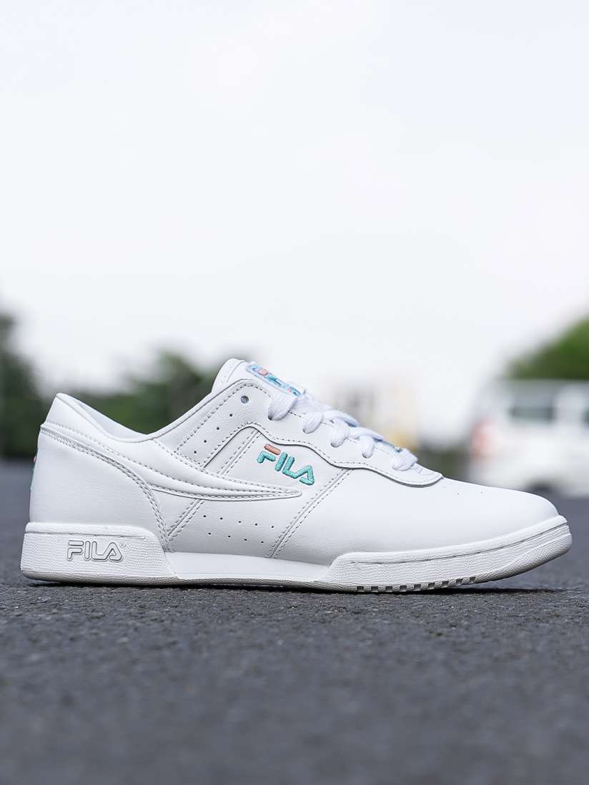 Fila women's original fitness shoes white clearance