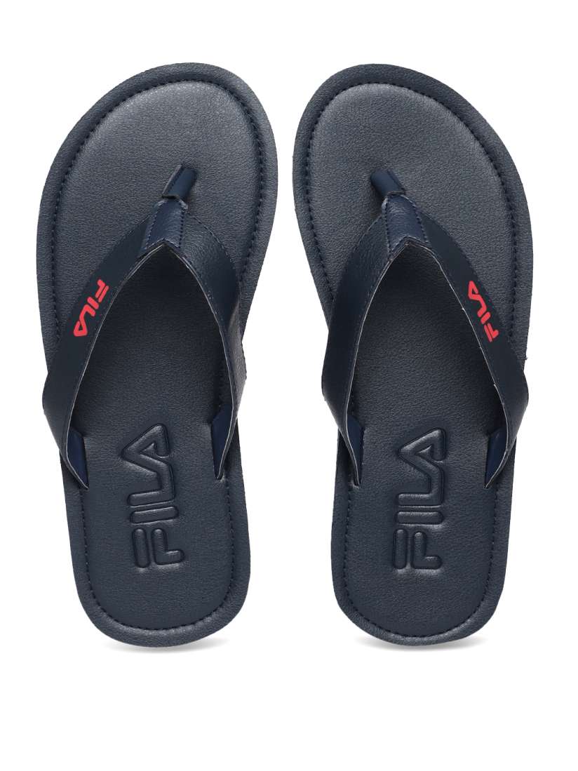 Buy FILA Men Navy Blue Solid Thong Flip Flops Flip Flops for Men 2424612 Myntra