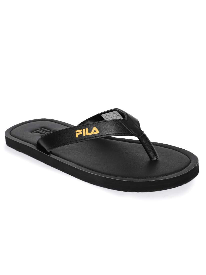 Buy FILA Men Black Solid Thong Flip Flops Flip Flops for Men 2424613 Myntra