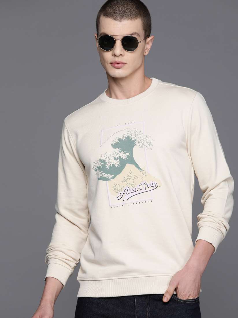 Buy Allen Solly Sport Graphic Printed Sweatshirt Sweatshirts for Men 24246288 Myntra