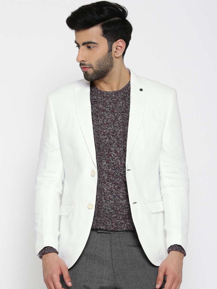 Blackberry white blazer clearance