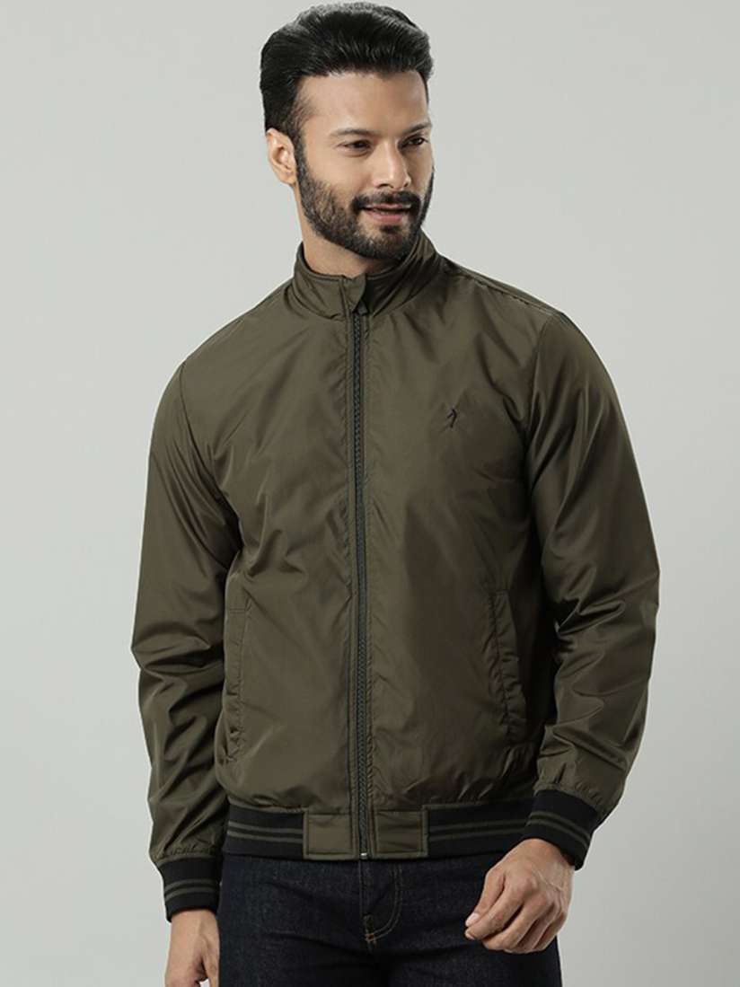 Buy Indian Terrain Lightweight Stand Collar Bomber Jacket Jackets for Men 24252432 Myntra