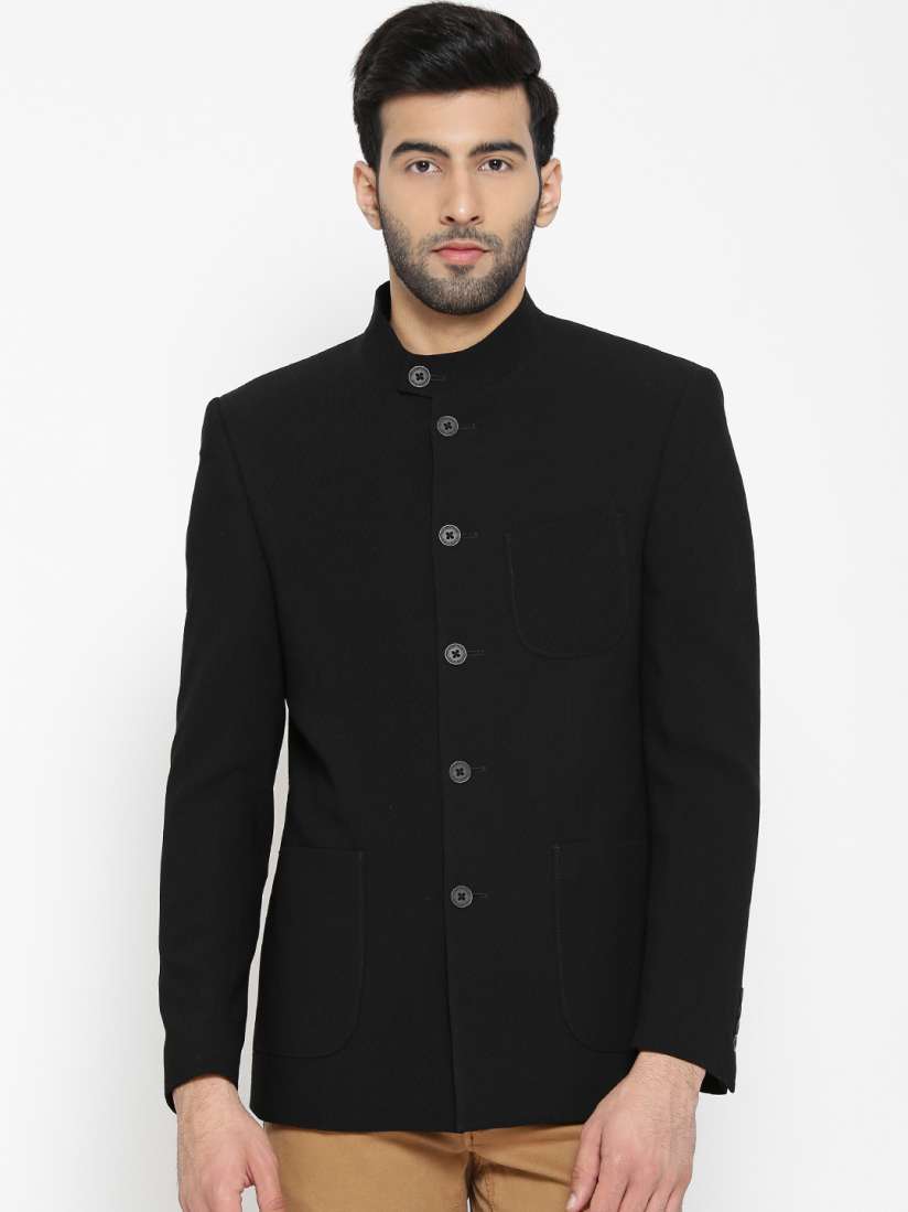 Blackberry bandhgala blazer shop