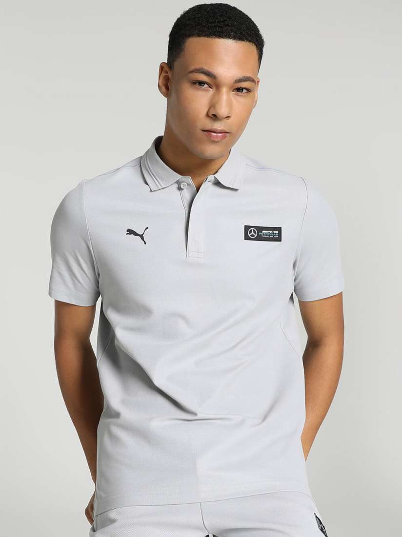 Buy PUMA Motorsport Polo Collar Cotton T Shirt Tshirts for Men 24256122 Myntra