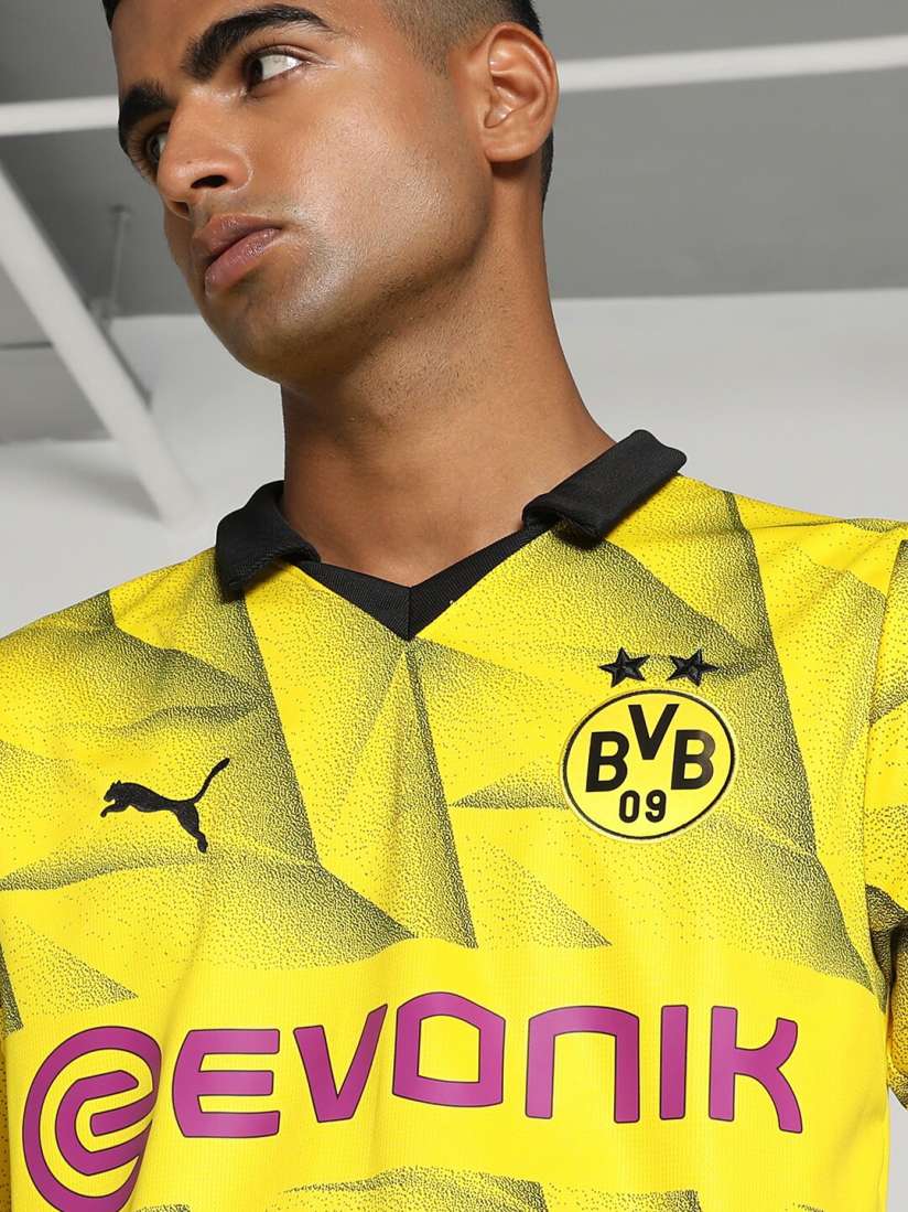 Buy Puma Printed Borussia Dortmund 23 24 Third Sports T Shirt Tshirts for Men 24256782 Myntra