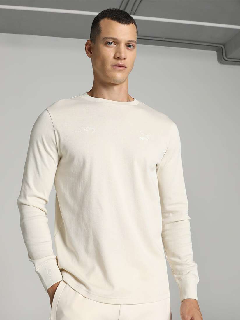 Buy one8 x PUMA Round Neck Long Sleeve T shirt Sweatshirts for Men 24257518 Myntra