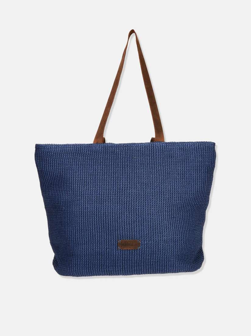 Buy Fabindia Textured Jute Structured Tote Bag Handbags for Women 24260000 Myntra