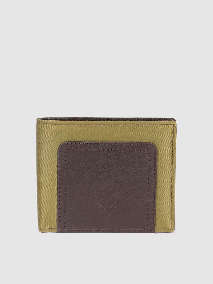 Buy Allen Solly Men Colourblocked Leather Two Fold Wallet Wallets for Men 24261204 Myntra
