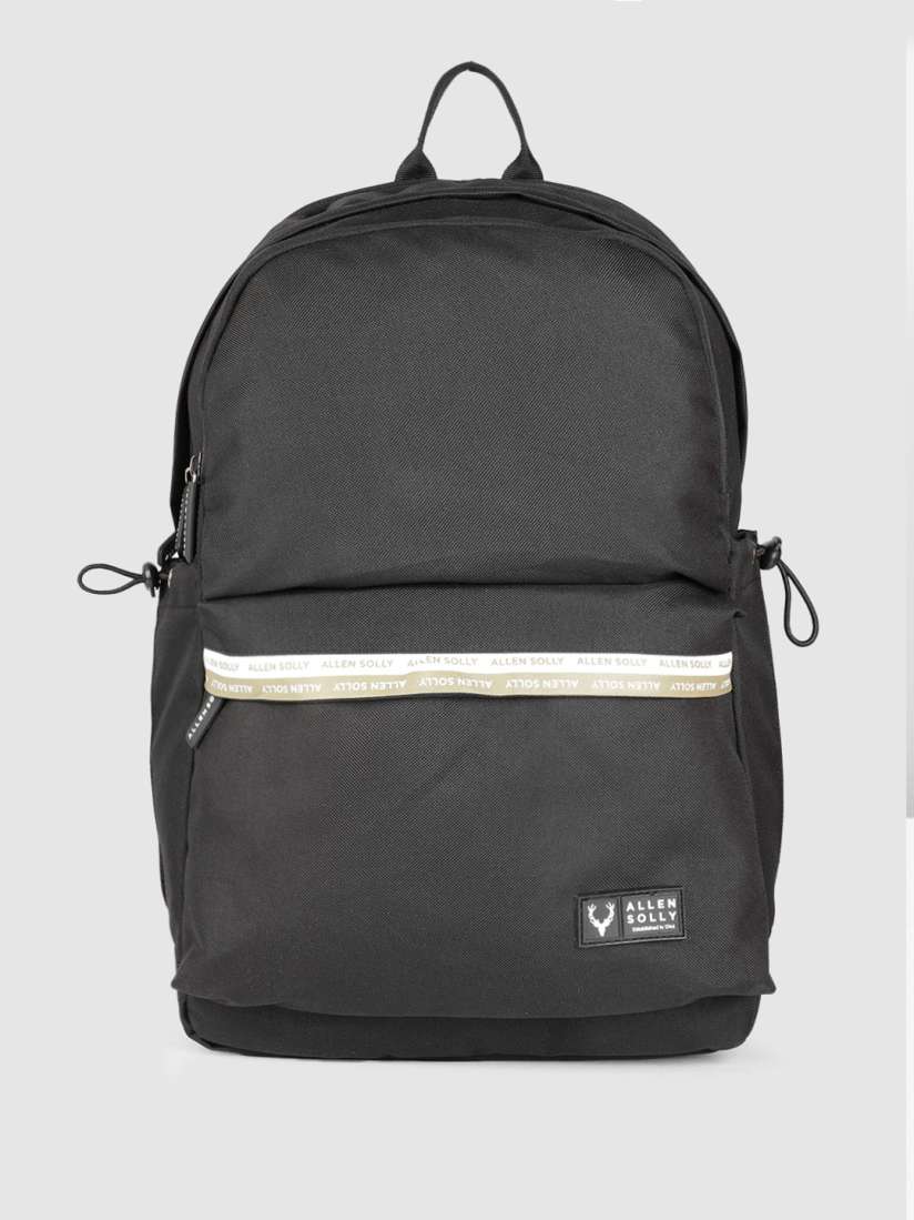 Allen solly black backpack store