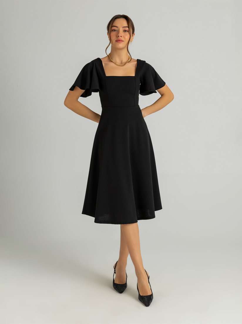 Flared arm dresses outlet