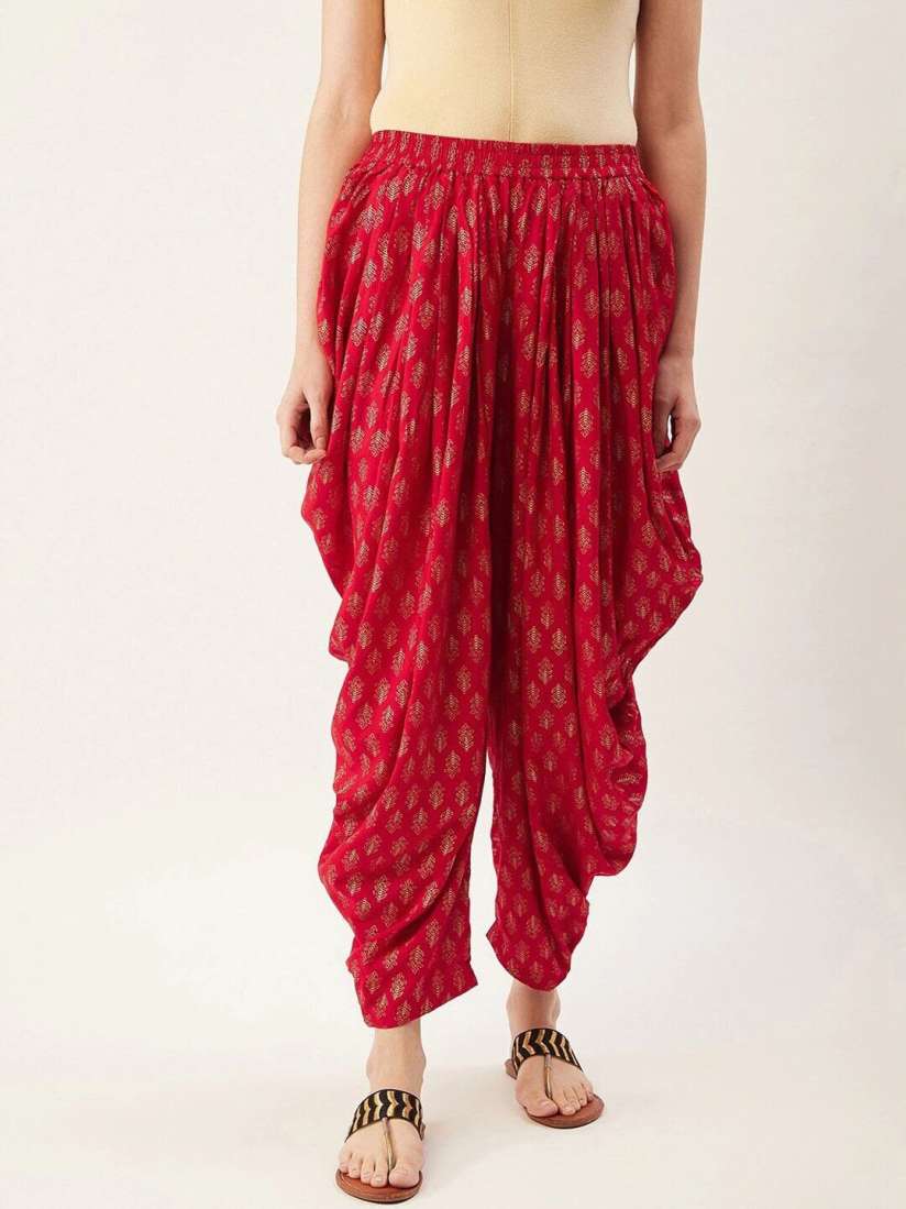 Buy SUTI Women Printed Dhoti Pant Dhotis for Women 24274090 Myntra