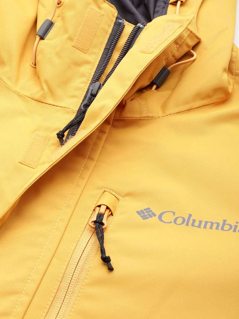 Buy Columbia Mens Yellow Omni-Tech Hikebound II Rain Jacket