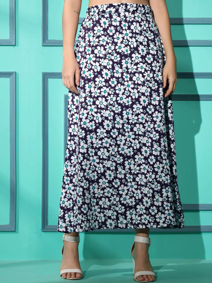 Leith ditsy floral midi skirt cheap