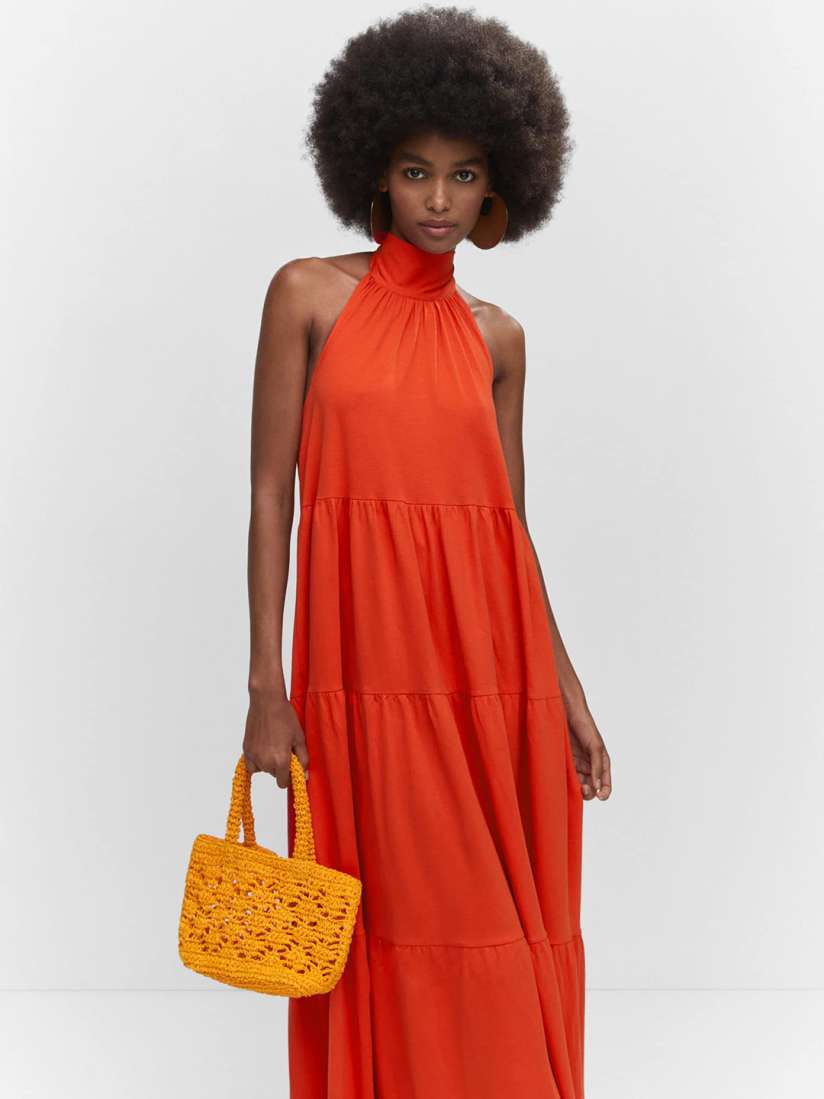 Cotton halter dresses online