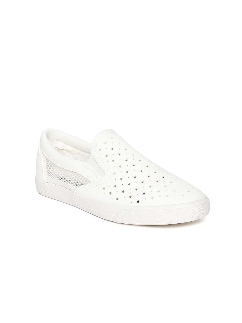 Laser cut slip on sneakers online